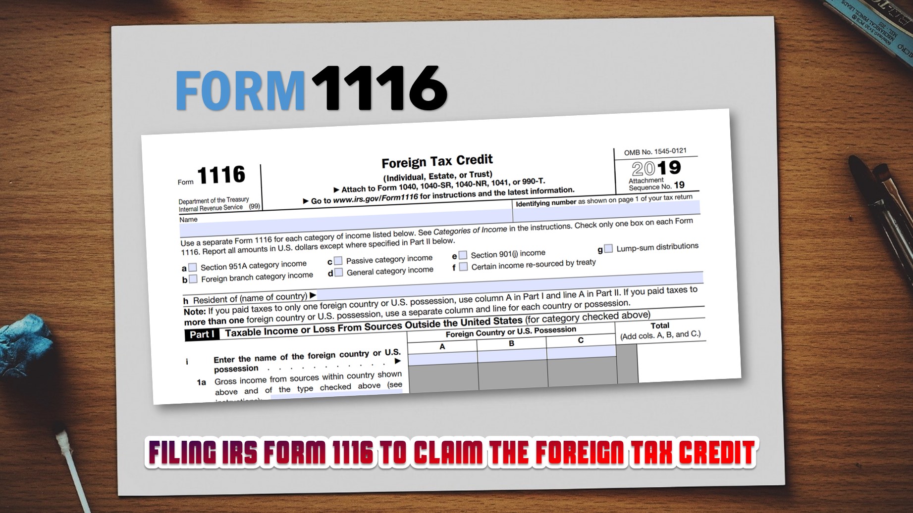 Foreign Tax Credit