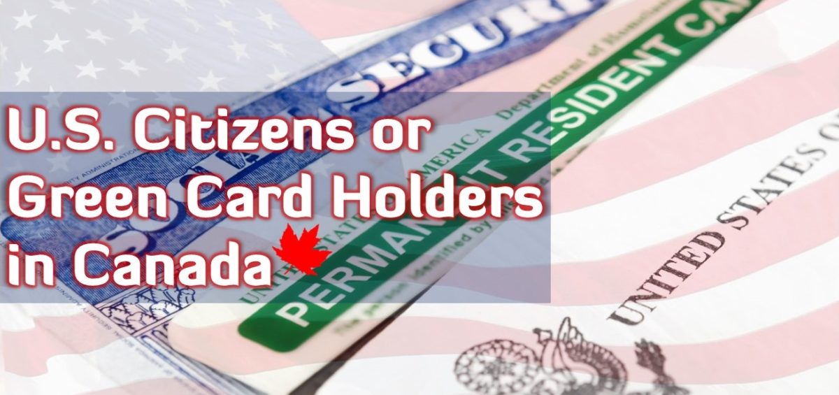 travel to canada us green card holder