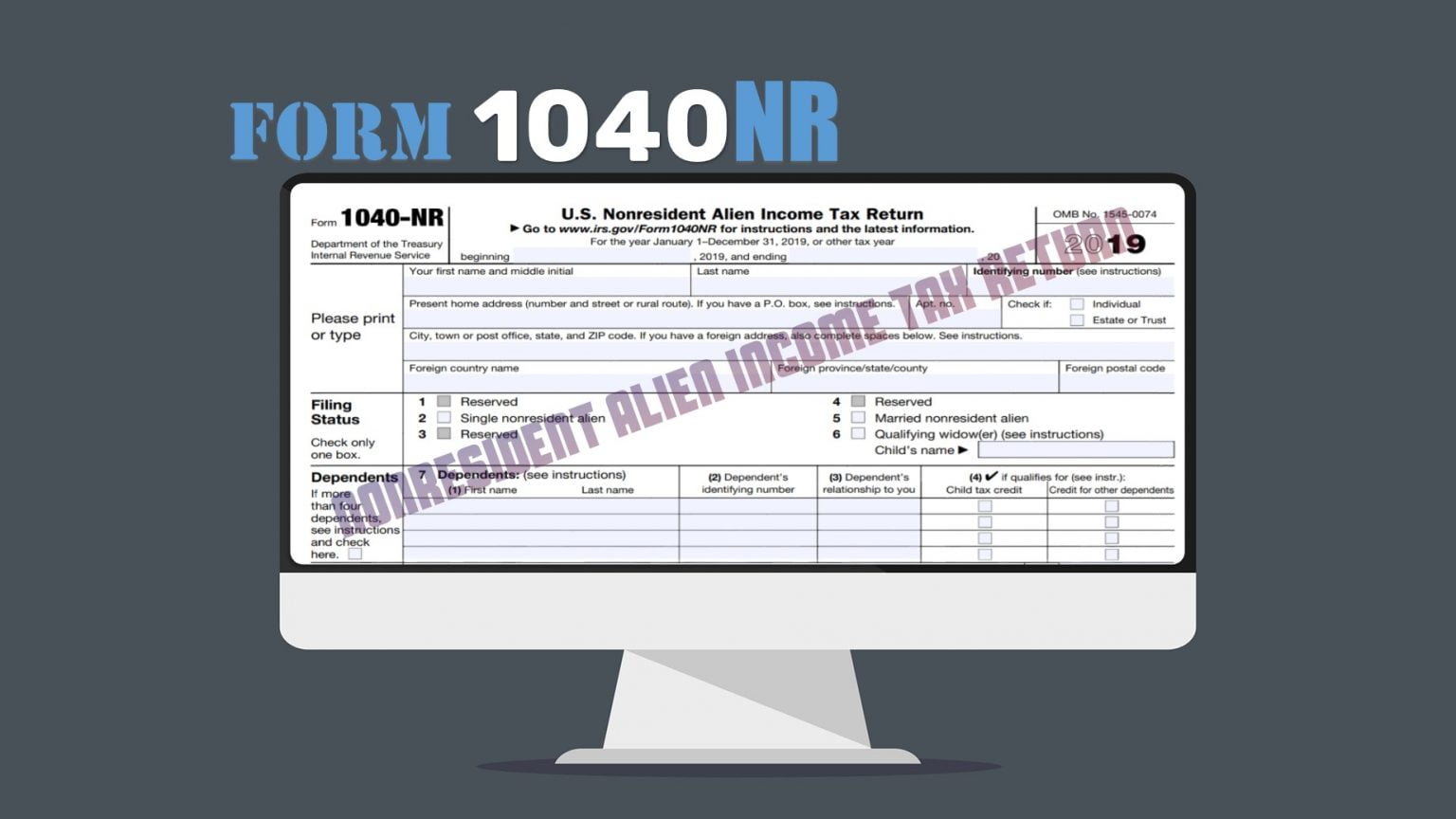 Everything You Need to Know About Form 1040NR SDG Accountant