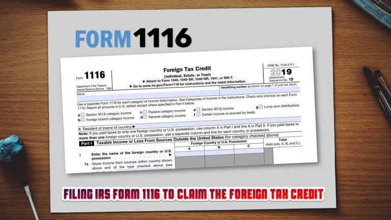 Foreign Tax Credit - Your Guide to the Form 1116 | SDG Accountant