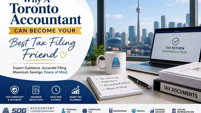 How Toronto Accountant Can Make Tax Filing Stress-Free
